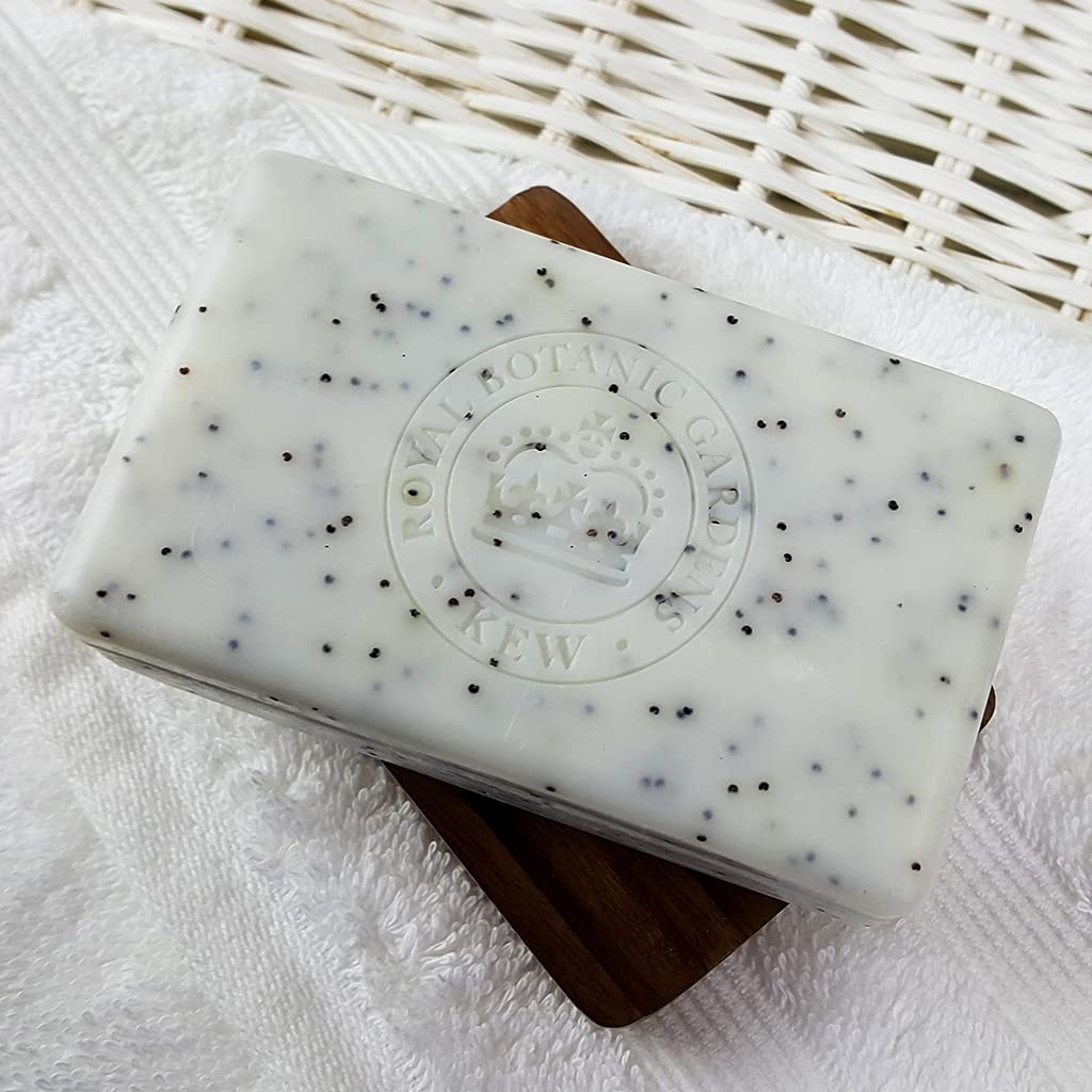English Soap Company KEW GARDEN Luxury Scrub Soaps Lemongrass Lime &