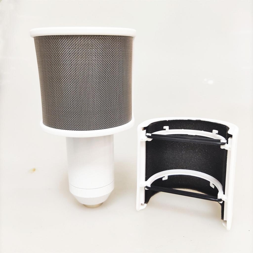 U-Shaped Net Windscreen Pop Filter for Recording Microphones