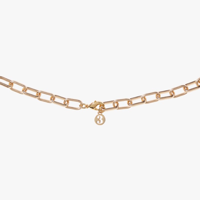 trimarch Chunky Ribbon Necklace / White