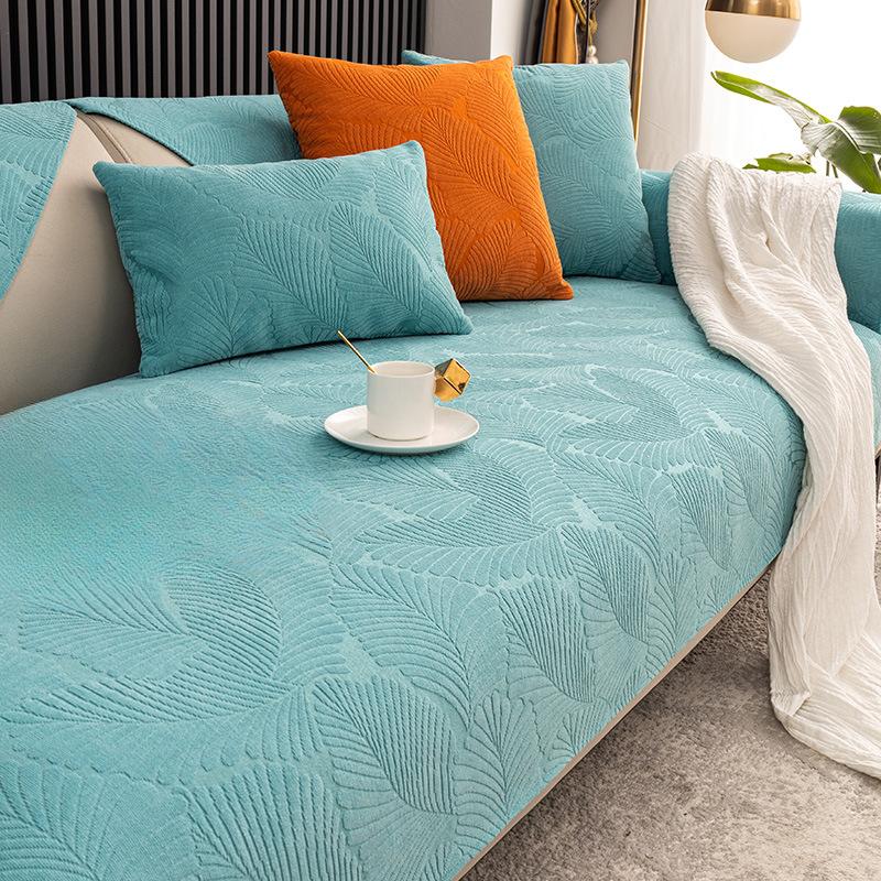 Trzyosobowa jedna imperialna konkubina poduszka na sofę lekka luksusowa okładka ręcznik Chenille prosta nowoczesna cztery pory roku uniwersalna poszewka na poduszkę All-Inclusive