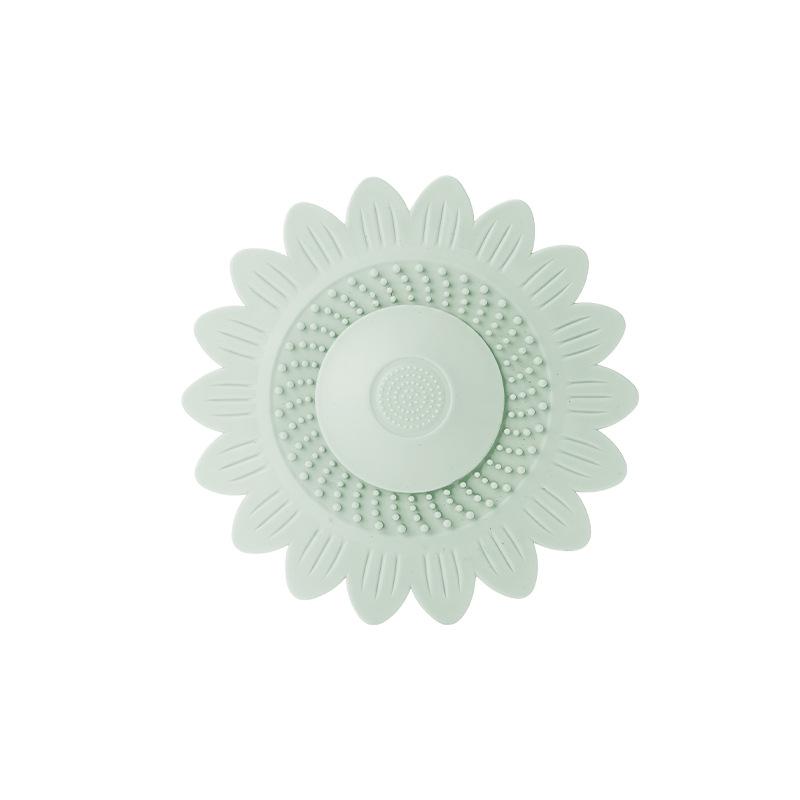 Sunflower Silicone Odor-Proof Sink & Floor Drain Hair Filter Mat