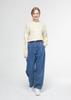 NOWHERE Yellow Gradient Men'S And Women'S Round Knit