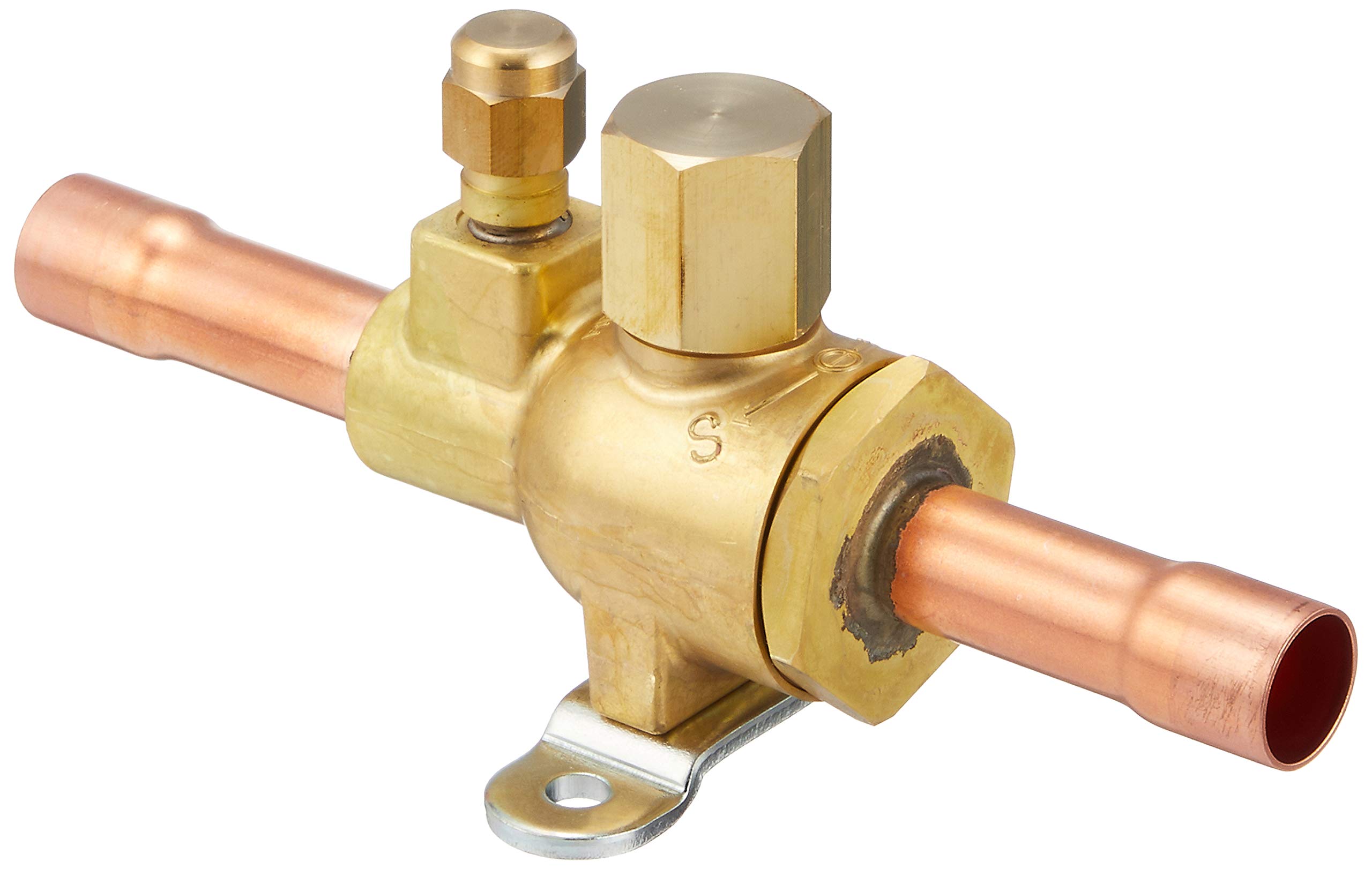 

Ichinen TASCO ball valve for R407C access with brazing R404A, (with port) 5/8 TA281HD-5