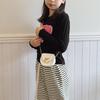 Solid Color Sweet Fresh Girls Casual Small Crossbody Bag For School Play Daily