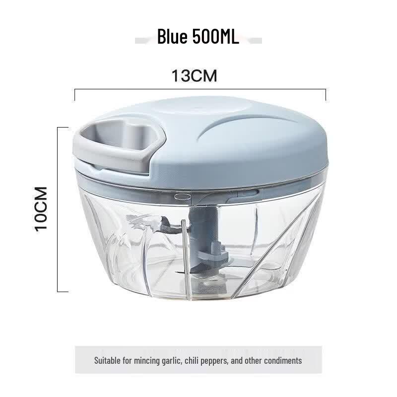 Manual Pull-Cord Garlic Chopper