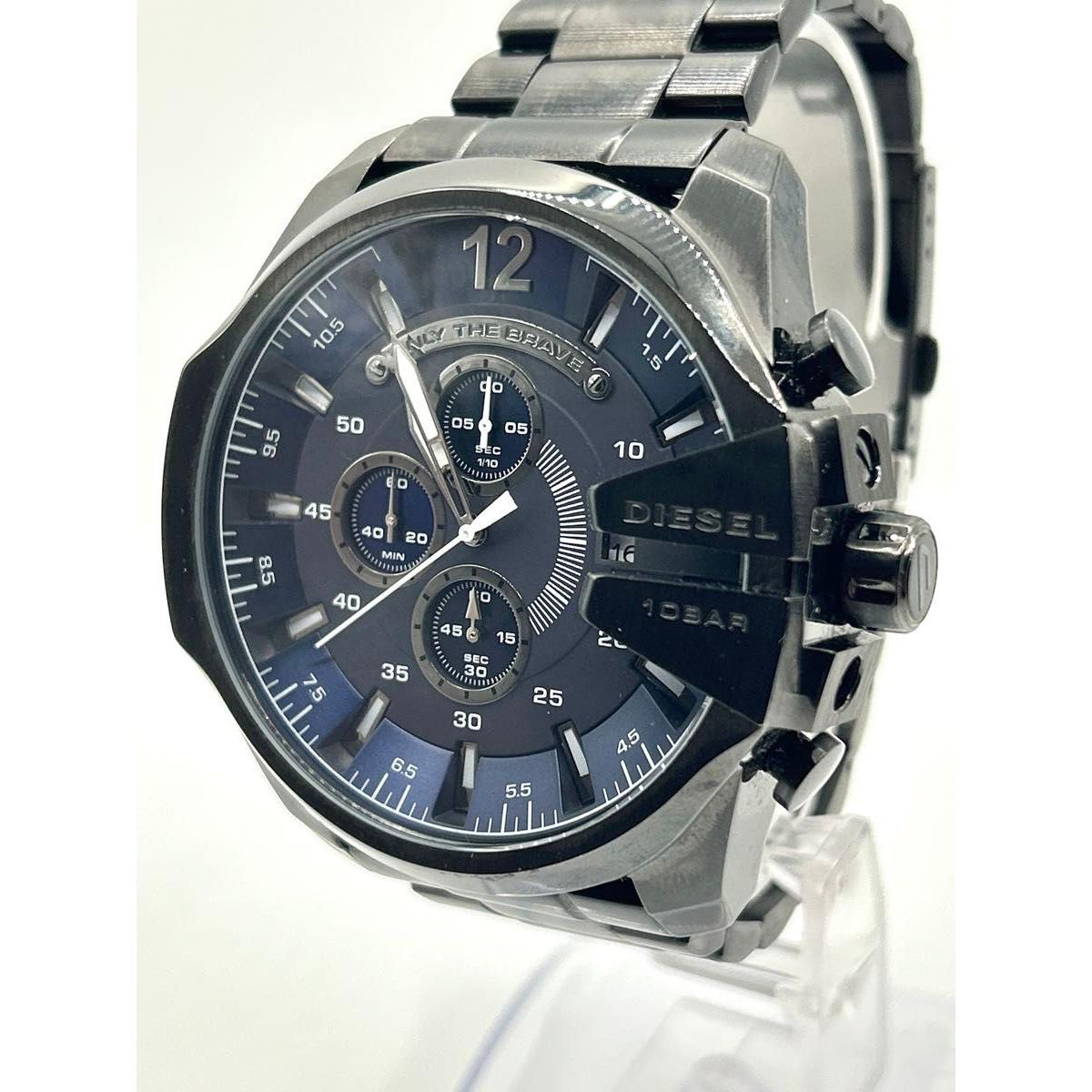 Used DIESEL men s watch chronograph quartz operation watch date