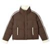 Thickened padded jacket winter new small stand-up collar bread padded jacket women's foreign style loose short padded jacket