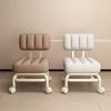Universal Low Wheel Stool for Home with Thickened Material and Casters