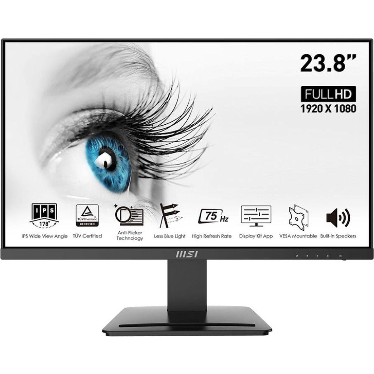 

Экран Msi 23 8 Pro Mp243 Black Ips Led 16 9 Hdmi M M Matte 250cd 178gr 178gr 1920x1080 75hz Dp Fhd 2 95кг