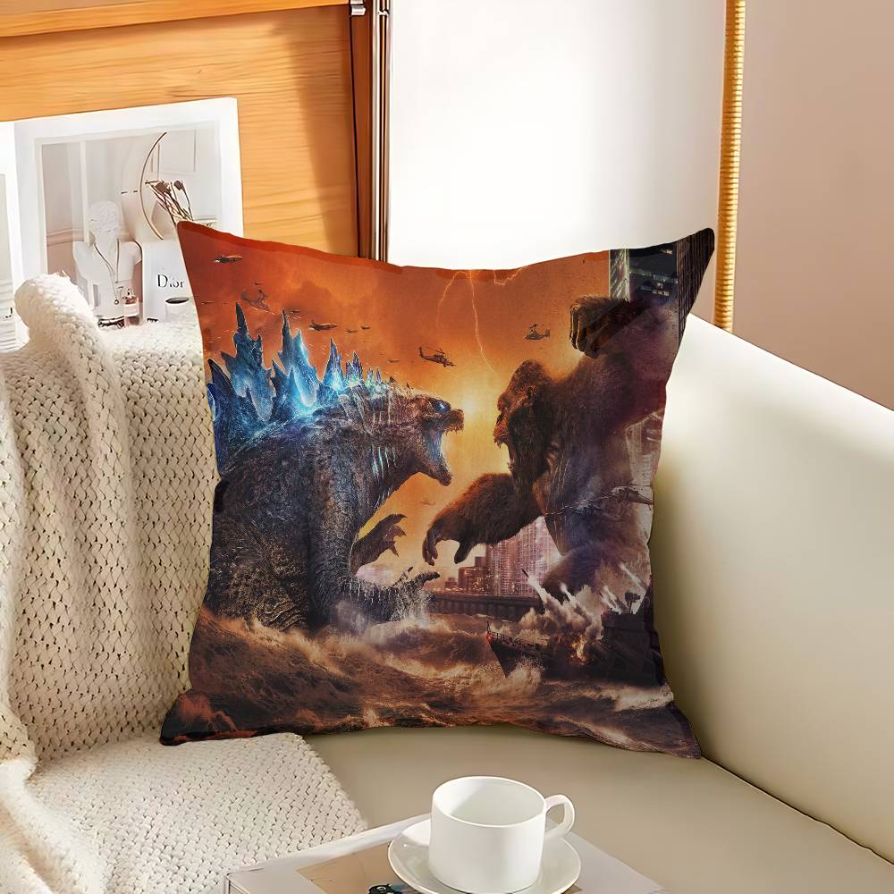 Anime G-Godzillas Cushion Cover Decorative Pillow Sofa Home Decor case pillow cases