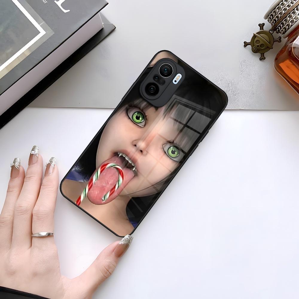 Clmj Cool Girl Punk Y2K Phone Case for Xiaomi 15 14 13 12 Mi 11 Pro ultra Lite glass Cover