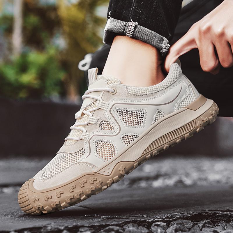 Fashion Breathable Summer Shoes for Men Non-slip Sports Hiking Shoes Man Outdoor Luxury Designer Trekking Climbing Mens Sneakers