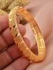 Dubai Gold Color Bangles for Women Dubai Bride Wedding Ethiopian Bracelet Africa Bangle Arab Jewelry Gold Charm Bracelet
