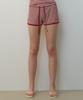 City Breeze Jersey Striped Shorts_Red