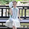 2026 New Summer Cheongsam: Girls' Chinese-Style Tang Suit Dress