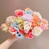 Rutschfestes Blumen-Stirnband für Mädchen, Bequeme, Flexible Haar-Accessoires mit Kunstblumen, Traditionelle Nationale Haarnadel für Hanfu-Party