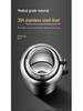 Large Capacity Stainless Steel Insulated Travel Kettle with Tea and Water Separation