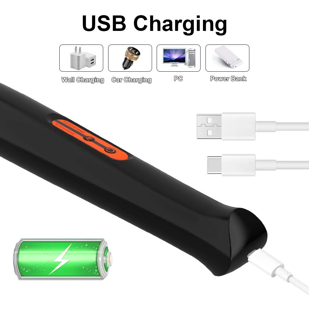 Big AV Body Massager Strong Vibration G Spot Clitoris Stimulator Powerful Magic Wand Vibrator for Women Adult Sex Toys for Woman