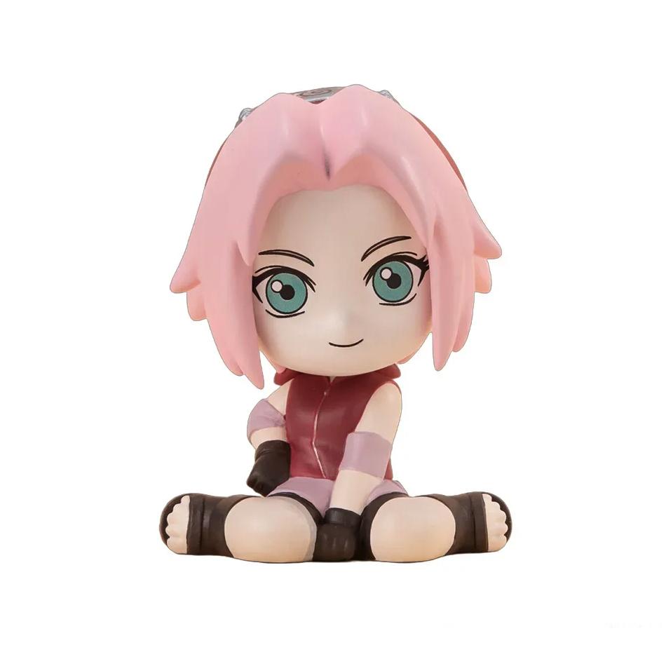 Anime 8Pcs Set Naruto Figure Kakashi Sasuke Uchiha Itachi Gaara Haruno Sakura Action Figural Q Version Pvc Model Kids Toys Gift