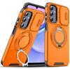 For Samsung Galaxy A13 A23 A14 A54 A04S A15 A25 A35 A55 A05 A05S A16 A26 A36 A56 A06 Magsafe Magnetic Wireless Charge Ring Case