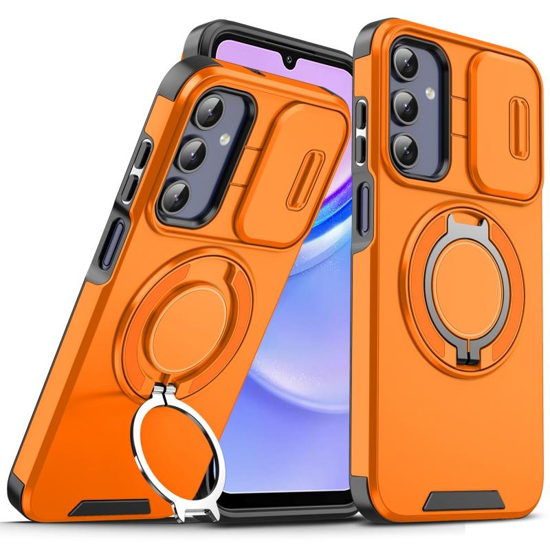 For Samsung Galaxy A13 A23 A14 A54 A04S A15 A25 A35 A55 A05 A05S A16 A26 A36 A56 A06 Magsafe Magnetic Wireless Charge Ring Case
