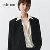 Edition 2025 Spring Striped Wool Blend Blazer