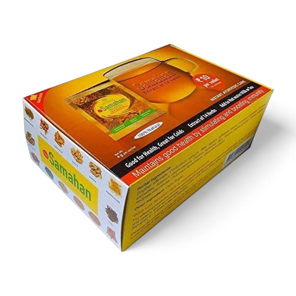 Link Naturals Samahan Herbal Immunity Tea Powder for Wellness, Cold Relief & Respiratory Health - 50 Sachets