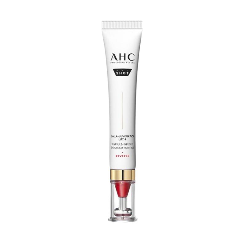 AHC Pro Shot Colla-Juvenation Lift 4 Capsule Infused Eye Cream for Face | Quadruple Collagen & Lifting | 30ml
