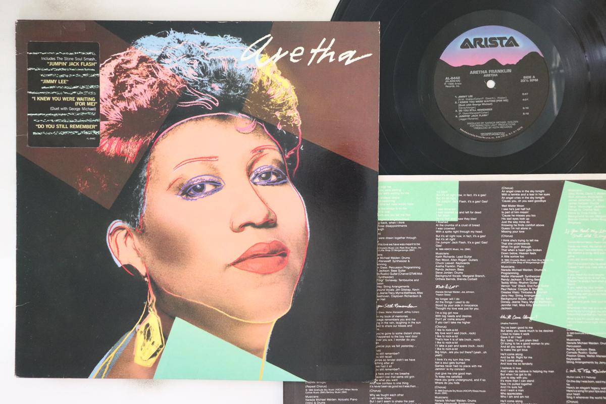

LP Record ARETHA FRANKLIN - Aretha AL8442 ARISTA 1986 US Soul/Funk Used