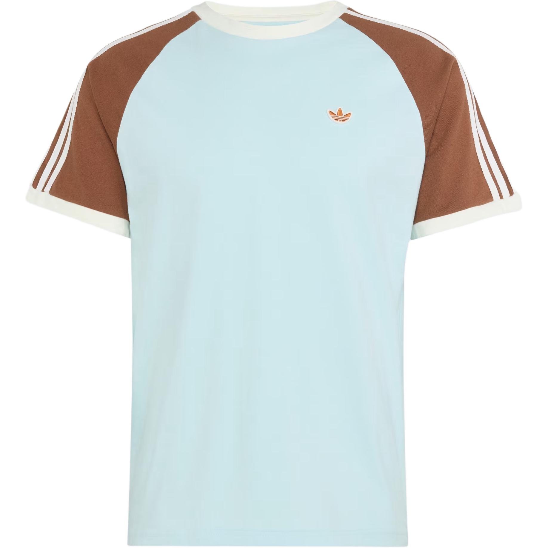 Adidas Originals Washed Cali Comfortable Casual Loose Fit Crew Neck Short Sleeve T-Shirt Men Tops KX1260 XS