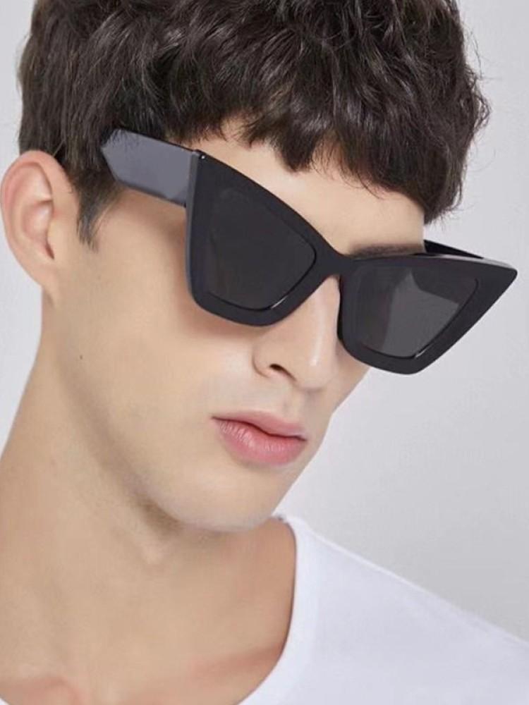 Oversized Cat Eye Vintage Sunglasses Women Brand Designer Fashion Gradient Glasses Female Retro Outdoors Shades