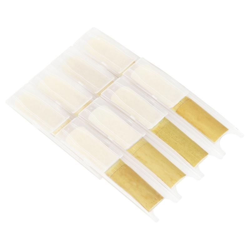 10pcs Altos Saxophone Reed Altos Eb Saxophone Instrument Accessories Reed for Clear and Rich Tone