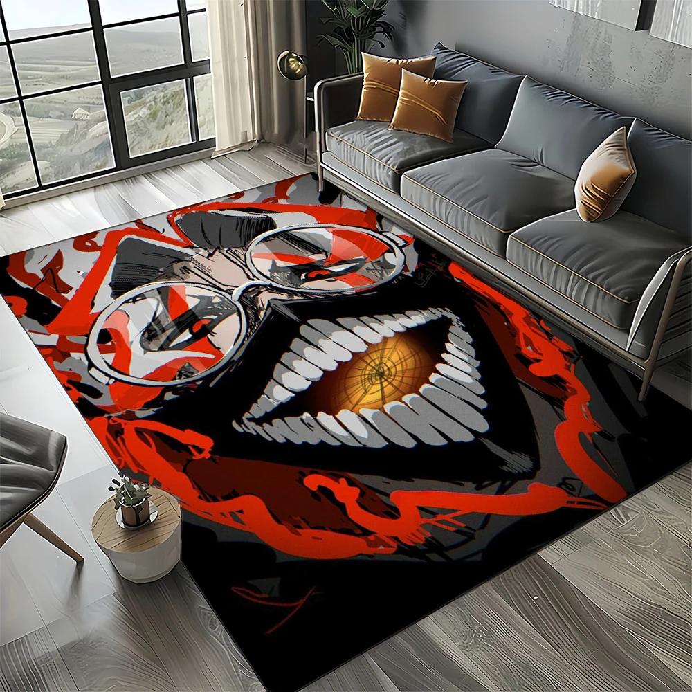 2025 New Style DAN DA DAN Anime Cartoon Carpet Rug for Living Room Bedroom Home Sofa Decoration,Kid Play Non-slip Floor Mat Gift