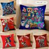 SScott Pilgrim Takes Off Cushion Cover Soft Plush Fabric DoubleSided Printed Cushion Covers for All Seasons Home Decor