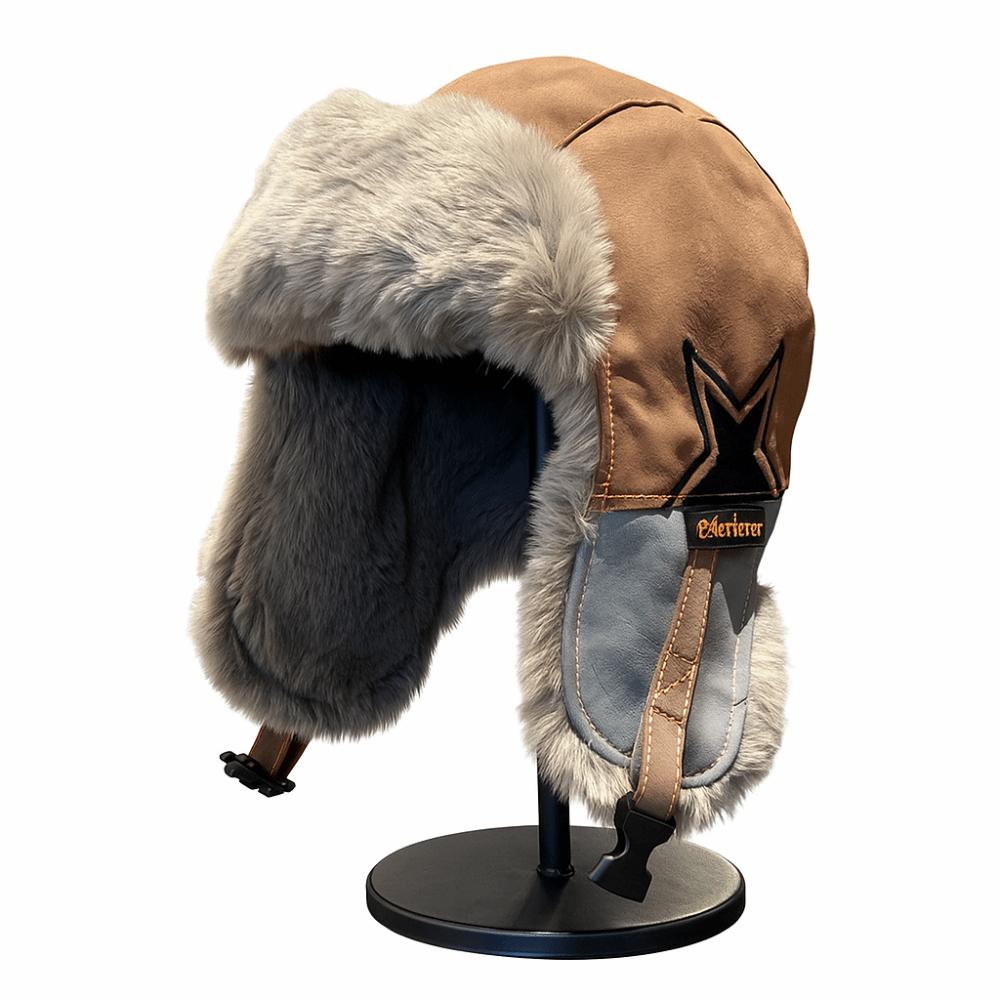 Thickened Winter Velvet Hat Soft Ear Protection Hat Fashion Ushanka Hat Winter Travel Casual Wear