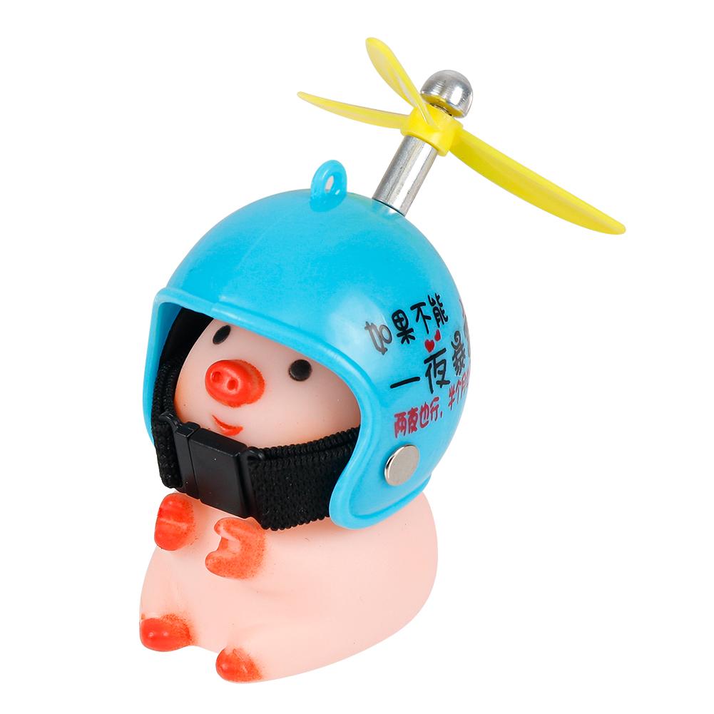 Cute Little Yellow Duck Car Interior Accessories Mtb Bike Cycling Motorcycle Helmet Riding Auto For VW Bmw Benz Tesla Parts