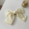 Bow hairpin ribbon hair accessories Korean temperament hair girl top clip headdress.