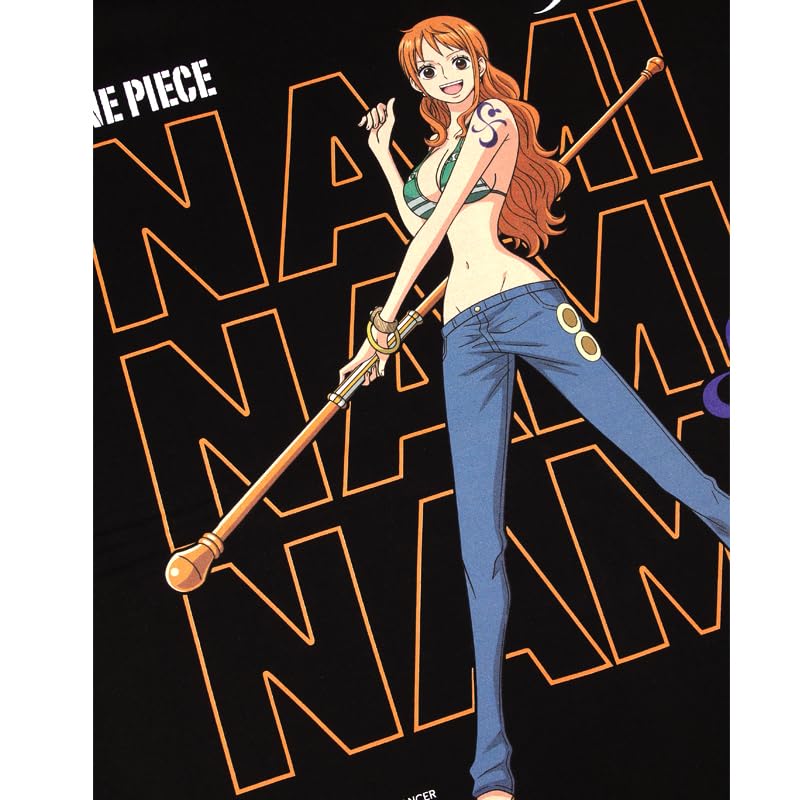 EVERSOUL ONE PIECE Short Straw Hat Character Anime Movie Size L T-Shirt, Sleeve, Nami, Chopper, Pirates, Luffy, Sanji, Zoro, Merchandise, Tee, Men's,