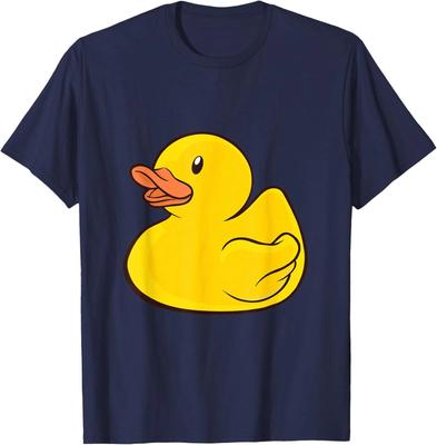 Süßes Gummi-Entchen Kleines Lustiges Enten-Design Unisex T-Shirt