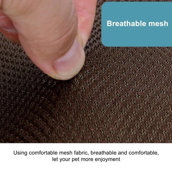 Yousheng Haustierleiter-Abdeckung, abnehmbarer Reißverschluss, Stoff, rutschfeste Hundekletterrampen-Abdeckung für Welpen
