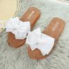 Zomer Nieuwe Stijl Strandslippers, Strikvormige Buiten Slippers voor Dames