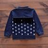 Conjunto de ropa de 3 uds., ropa para bebés, abrigo, camiseta y pantalones, conjuntos de ropa para niños de 0 a 4 años