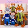 Zootopie Nick Judy Peluche Judy Renard Nick Dessin Animé Animal en Peluche Doux Pour Enfants