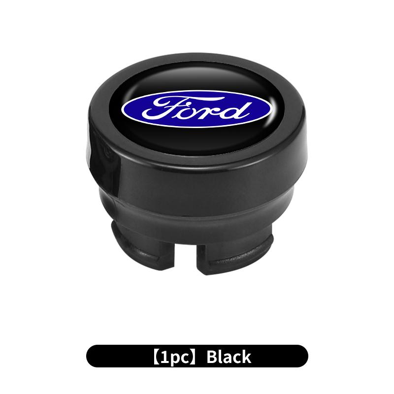 For Ford 1/2PCS Car Logo Cigarette Lighter Dust Plug Button Socket Protective Cover Escort KA Flex Everest KA Expedition Falcon APQ1