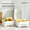 Ju Yuansu Large Double-Layer Kitchen Drainer