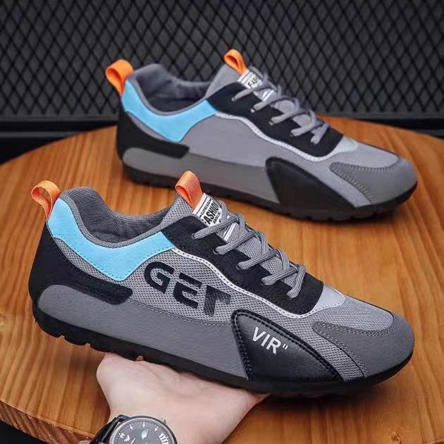 Pánská ležérní tenisová obuv Letní síťovaná prodyšná sportovní obuv Venkovní lehká pohodlná obuv pro řidiče pro muže Zapatos De Tenis