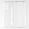 For Samsung Galaxy Z Fold5 5G Transparent Phone Case Hard PC Anti-Scratch Cover with Pen Holder