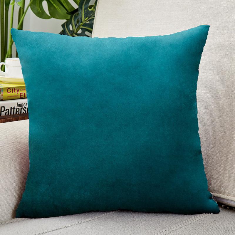 Velvet Pillowcase Cushion Cover Light Luxury Velvet Living Room Sofa Cushion Nordic Home Soft Decoration