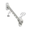 Children Safety Lock,Metal Inner Window Limiters Latch Position Stopper 5 Levels Adjustable Windowlock Stopper Windproof Fixer