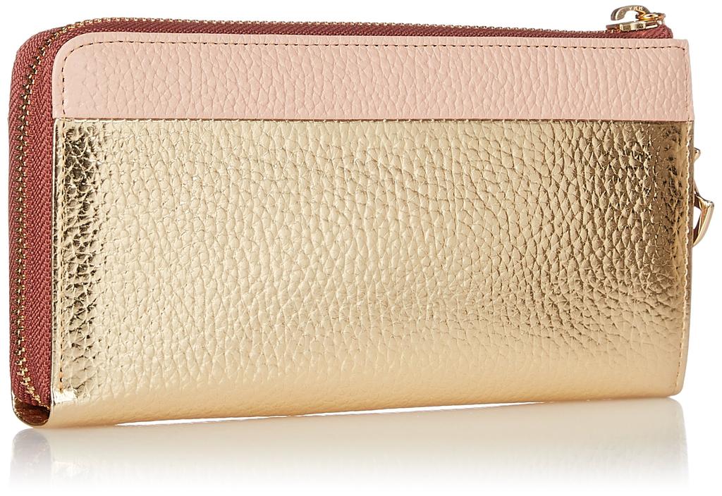 Tsumori Chisato Damplånbok i krympt kombinationsdesign, Guld